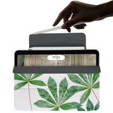 the VistaCase Personalized iPad Slim Fit Case with Flat Flower design,  The case includes built-in storage and a cutout for easy magnetic attachment of your Pencil, ensuring it's always within reach.