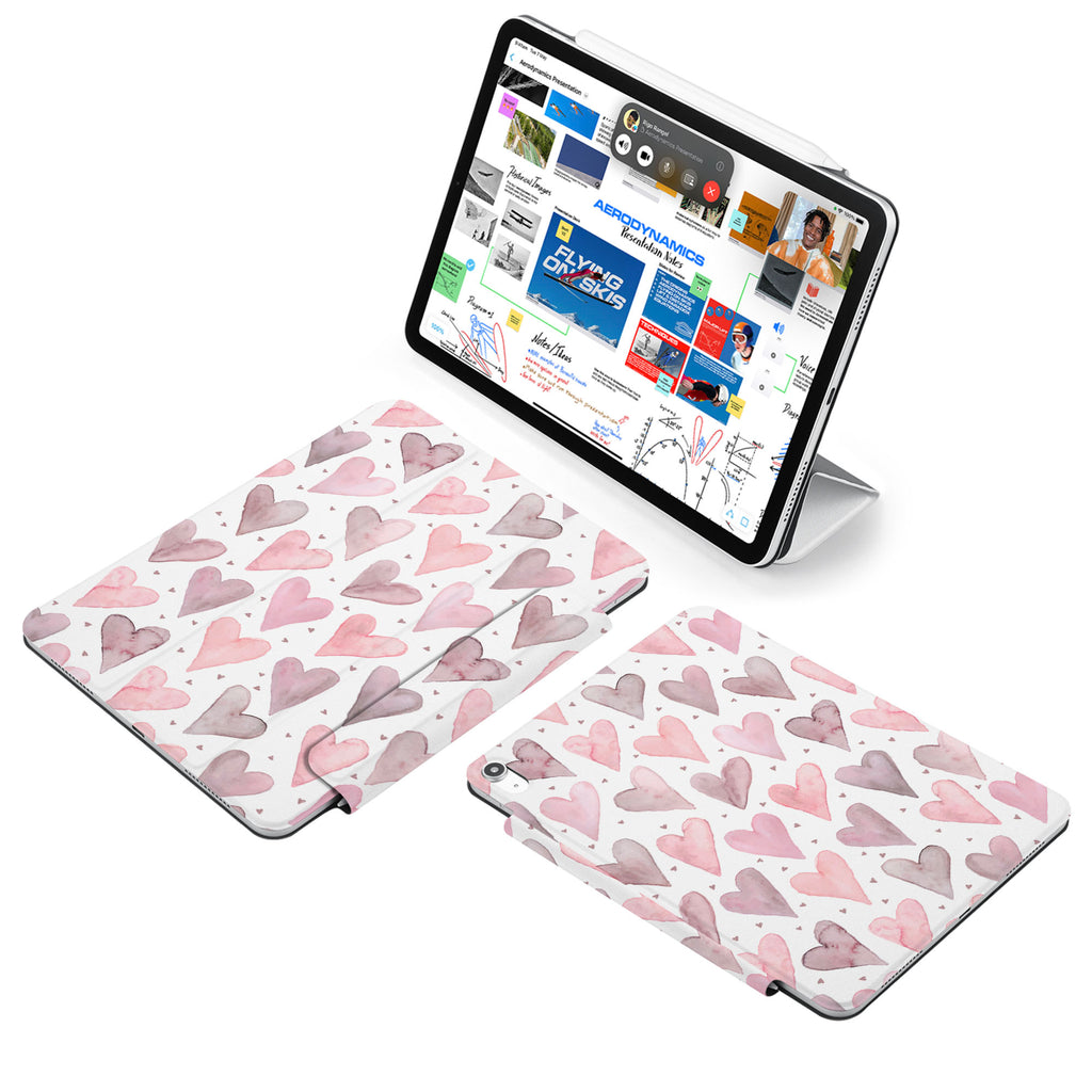 the VistaCase Personalized iPad Slim Fit Case with Love design,  Made to order, you can personalize it further by adding a monogram or your signature to the design, making it the perfect personalized gift.