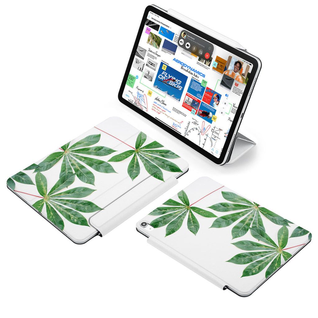 the VistaCase Personalized iPad Slim Fit Case with Flat Flower design,  Made to order, you can personalize it further by adding a monogram or your signature to the design, making it the perfect personalized gift.