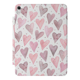 the VistaCase Personalized iPad Slim Fit Case with Love design,  Crafted with a durable fabric exterior and a soft interior lining.