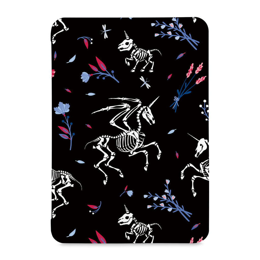 the front view of Personalized Samsung Galaxy Tab Case with Animal Skeleton design