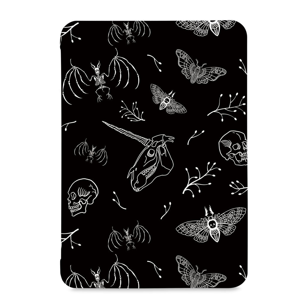 the front view of Personalized Samsung Galaxy Tab Case with Animal Skeleton design
