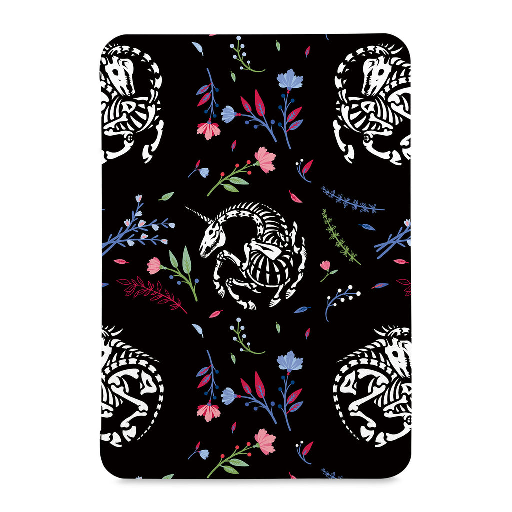 the front view of Personalized Samsung Galaxy Tab Case with Animal Skeleton design