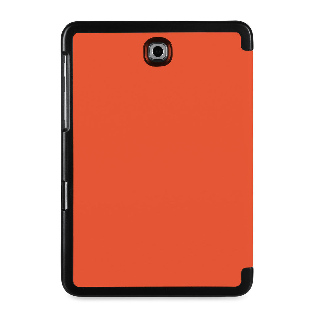 the back view of Personalized Samsung Galaxy Tab Case with Cute Cats design