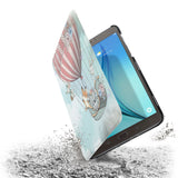 the drop protection feature of Personalized Samsung Galaxy Tab Case with Forst Animal design