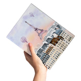 The Personalized VistaCase reMarkable Pen Holder Case with Travel design, best for Monogram, Personalized Gift, Made to Order