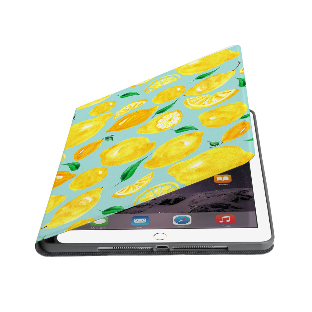 Auto wake and sleep function of the personalized iPad folio case with Futuristic design