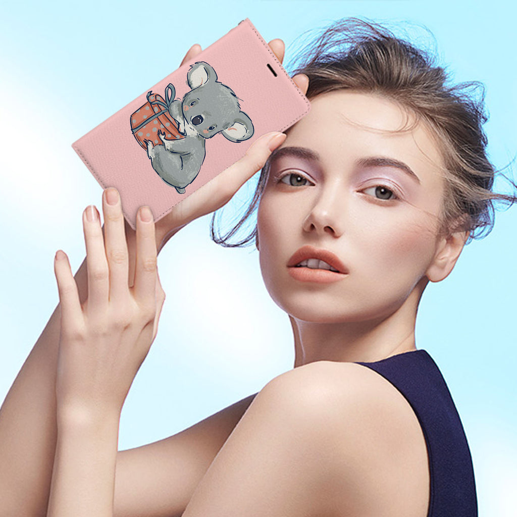 Personalized iPhone Wallet Case with Koala And Friends desig marries a wallet with an Samsung case, combining two of your must-have items into one brilliant design Wallet Case.