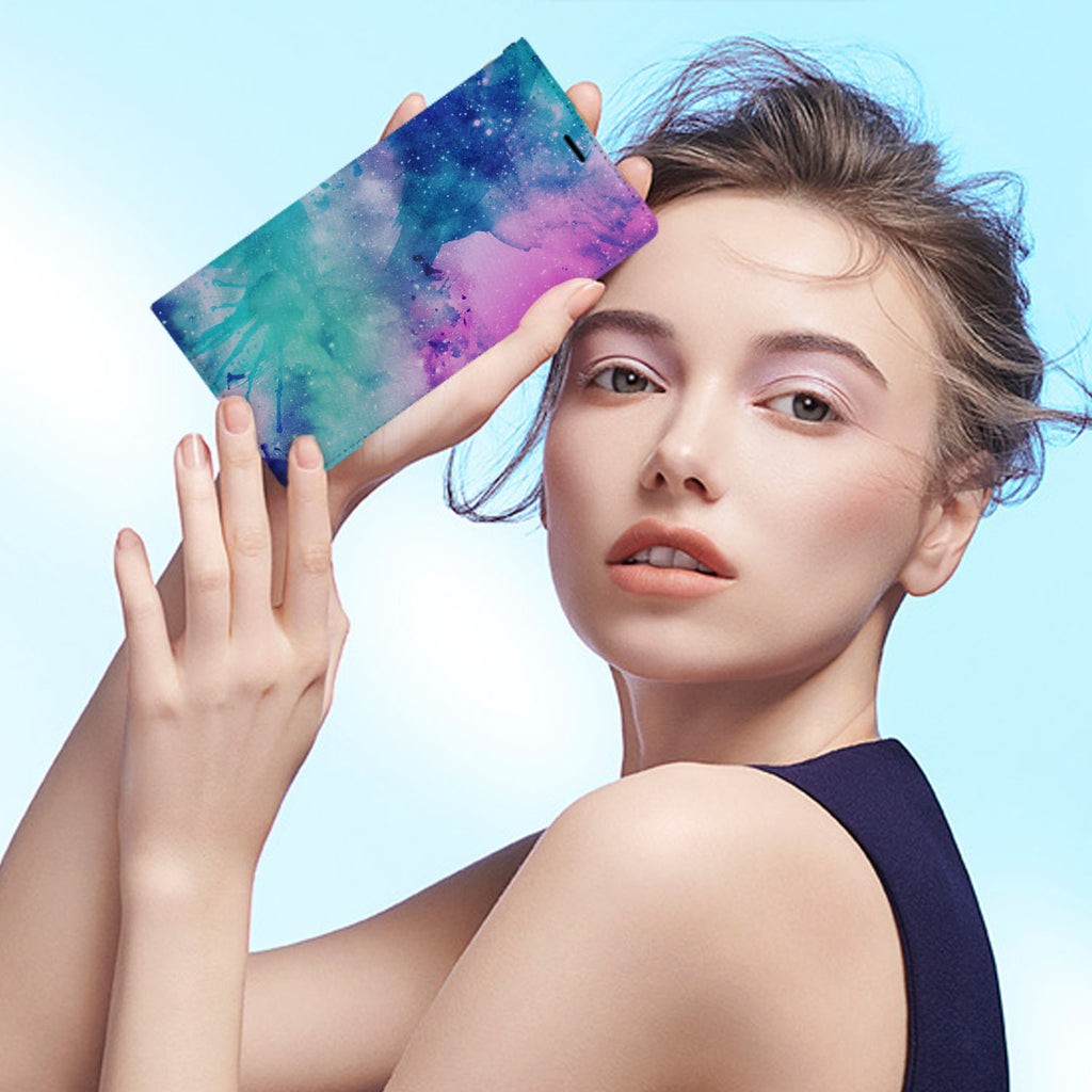 Personalized iPhone Wallet Case with Galaxy desig marries a wallet with an Samsung case, combining two of your must-have items into one brilliant design Wallet Case.