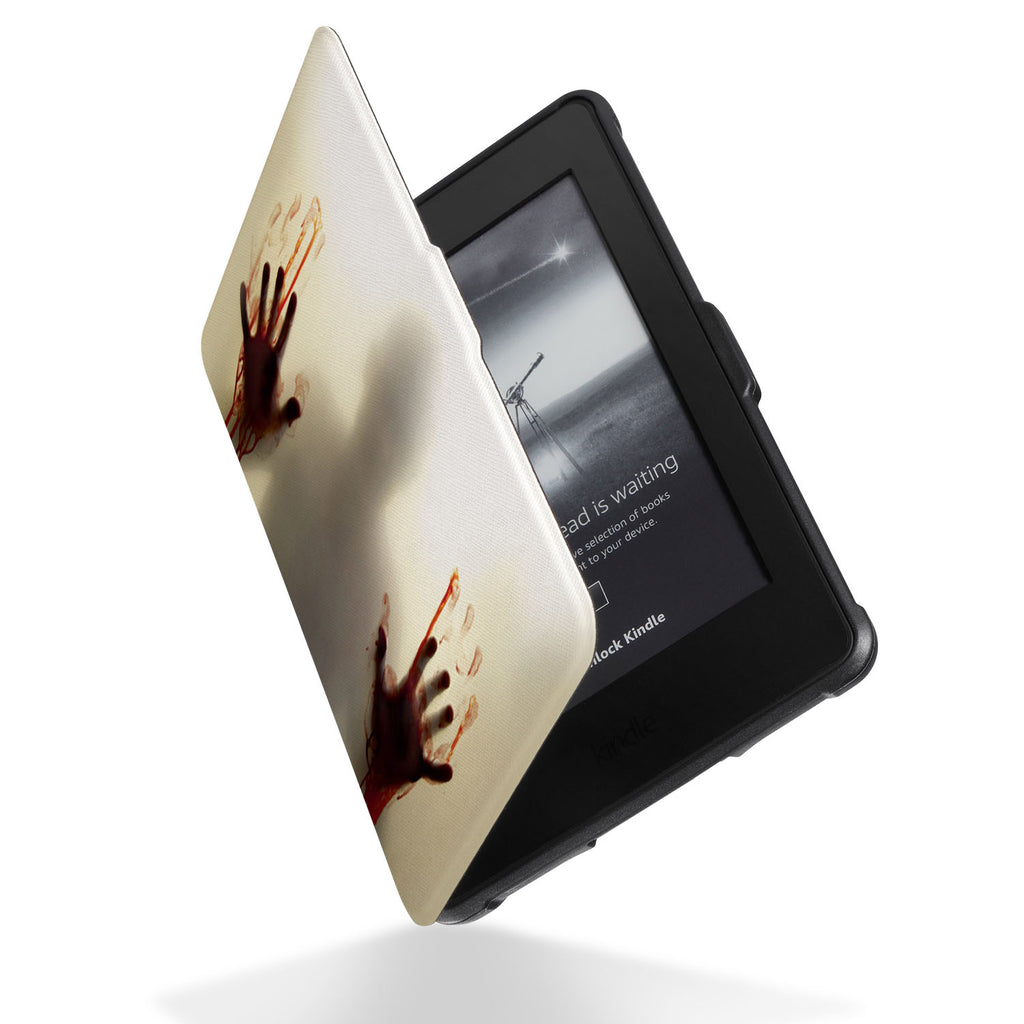 Reinforced rubber bumpers on the corners to protect your Kindle Paperwhite