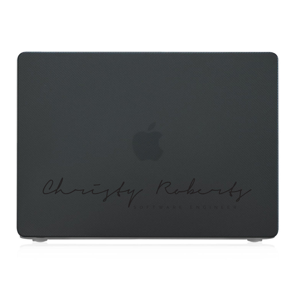 MacBook Case - Signature with Occupation 23