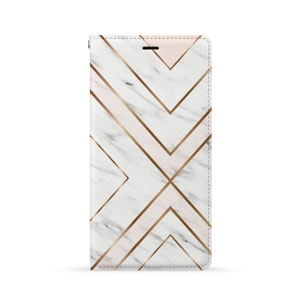 Front Side of Personalized iPhone Wallet Case with 08 design