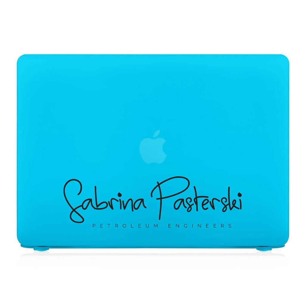 MacBook Case - Signature with Occupation 59