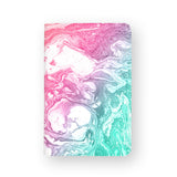 front view of personalized RFID blocking passport travel wallet with 01 design