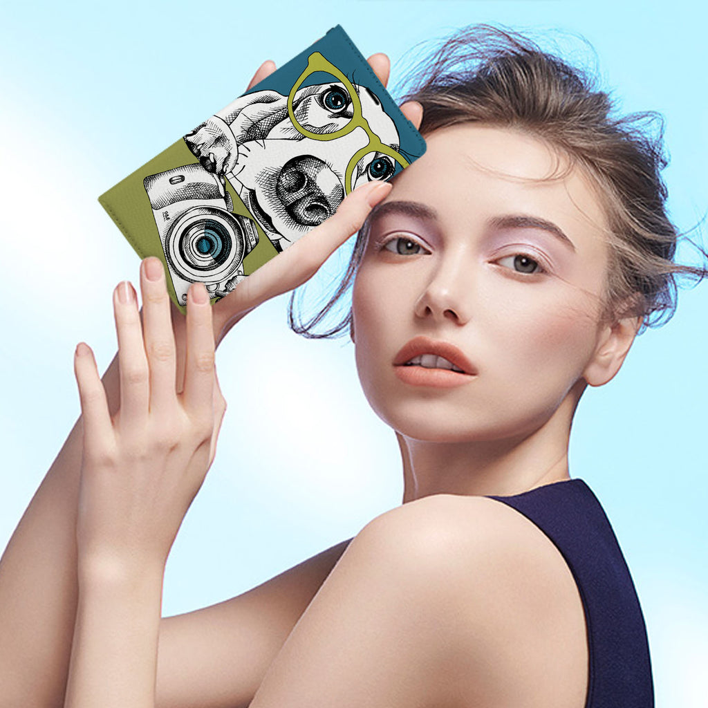 Personalized iPhone Wallet Case with Dog desig marries a wallet with an Samsung case, combining two of your must-have items into one brilliant design Wallet Case.