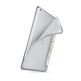 iPad SeeThru Casd with Watercolor Flower Design