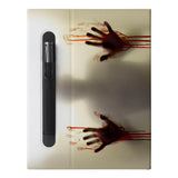 The Personalized VistaCase reMarkable Pen Holder Case with Horror design features a built-in Marker pen holder,