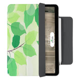 Elevate your iPad experience with the VistaCase Personalized iPad Slim Fit Case. Featuring an exquisitely detailed Leaves design