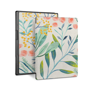 Vista Case reMarkable Folio case with Pink Flower Design perfect fit for easy and comfortable use. Durable & solid frame protecting the reMarkable 2 from drop and bump. - swap