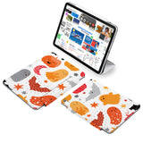  the VistaCase Personalized iPad Slim Fit Case with Halloween design,  Made to order, you can personalize it further by adding a monogram or your signature to the design, making it the perfect personalized gift.