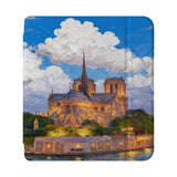 front view of personalized Kobo case with France Famous Attractions design