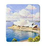 front view of personalized Kobo case with Australia Oil Painting design