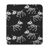 front view of personalized Kobo case with Animal Skeleton design