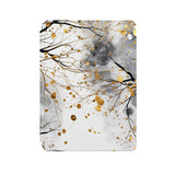 the front side of Personalized Microsoft Surface Pro and Go Case with Flower Painting design