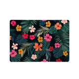 Add your name, company name, signature to this Front Personalized microsoft surface laptop Case Flowers design