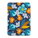 the front view of Personalized Samsung Galaxy Tab Case with Autumn Leaves design