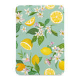 the front view of Personalized Samsung Galaxy Tab Case with Tropical Fruits design