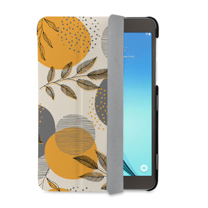 auto on off function of Personalized Samsung Galaxy Tab Case with Leaves design - swap