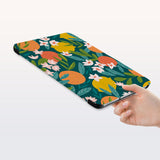 a hand is holding the Personalized Samsung Galaxy Tab Case with Fruits design