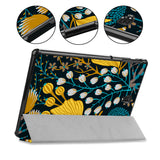 Full, comfortable access to all ports and function buttons with Autumn Leaves design