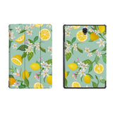 the whole printed area of Personalized Samsung Galaxy Tab Case with Tropical Fruits design