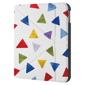 swap front and back view of personalized KOBO case and Geometry Pattern design