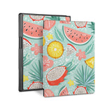 Vista Case reMarkable Folio case with Tropical Fruits Design perfect fit for easy and comfortable use. Durable & solid frame protecting the reMarkable 2 from drop and bump.