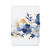 front view of personalized kindle paperwhite case with Spring design