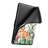 Flexible Soft Back Cover with Rainforest Animals design can Hghly protect your Kindle without any damage