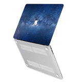 hardshell case with Starry Night design has rubberized feet that keeps your MacBook from sliding on smooth surfaces