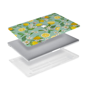 Ultra-thin and lightweight two-piece hardshell case with Tropical Fruits design is easy to apply and remove - swap