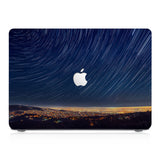 This lightweight, slim hardshell with Starry Night design is easy to install and fits closely to protect against scratches