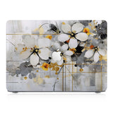 This lightweight, slim hardshell with Flower Art design is easy to install and fits closely to protect against scratches