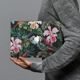 hardshell case with Flowers design combines a sleek hardshell design with vibrant colors for stylish protection against scratches, dents, and bumps for your Macbook