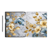 swap - Vista Case reMarkable Folio case with Flower Art Design has an integrated holder for pen marker so you never have to leave your extra tech behind.