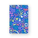 front view of personalized RFID blocking passport travel wallet with 90 Patterns design