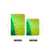 Travel Wallet - Abstract green