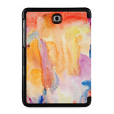 the back view of Personalized Samsung Galaxy Tab Case with Splash design