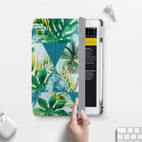 Vista Case iPad Premium Case with Tropical Leaves Design has built-in magnets are strategically placed to put your tablet to sleep when not in use and wake it up automatically when you need it for an extended battery life.