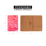 Travel Wallet - Flamingo Feather